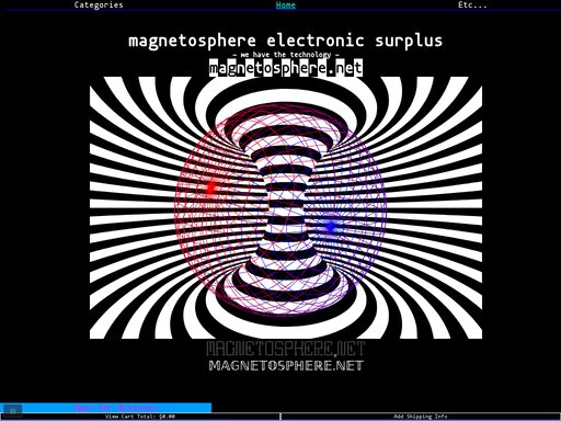 magnetosphere.net storefront